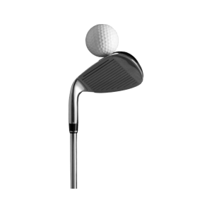 Golf Ball On Tee