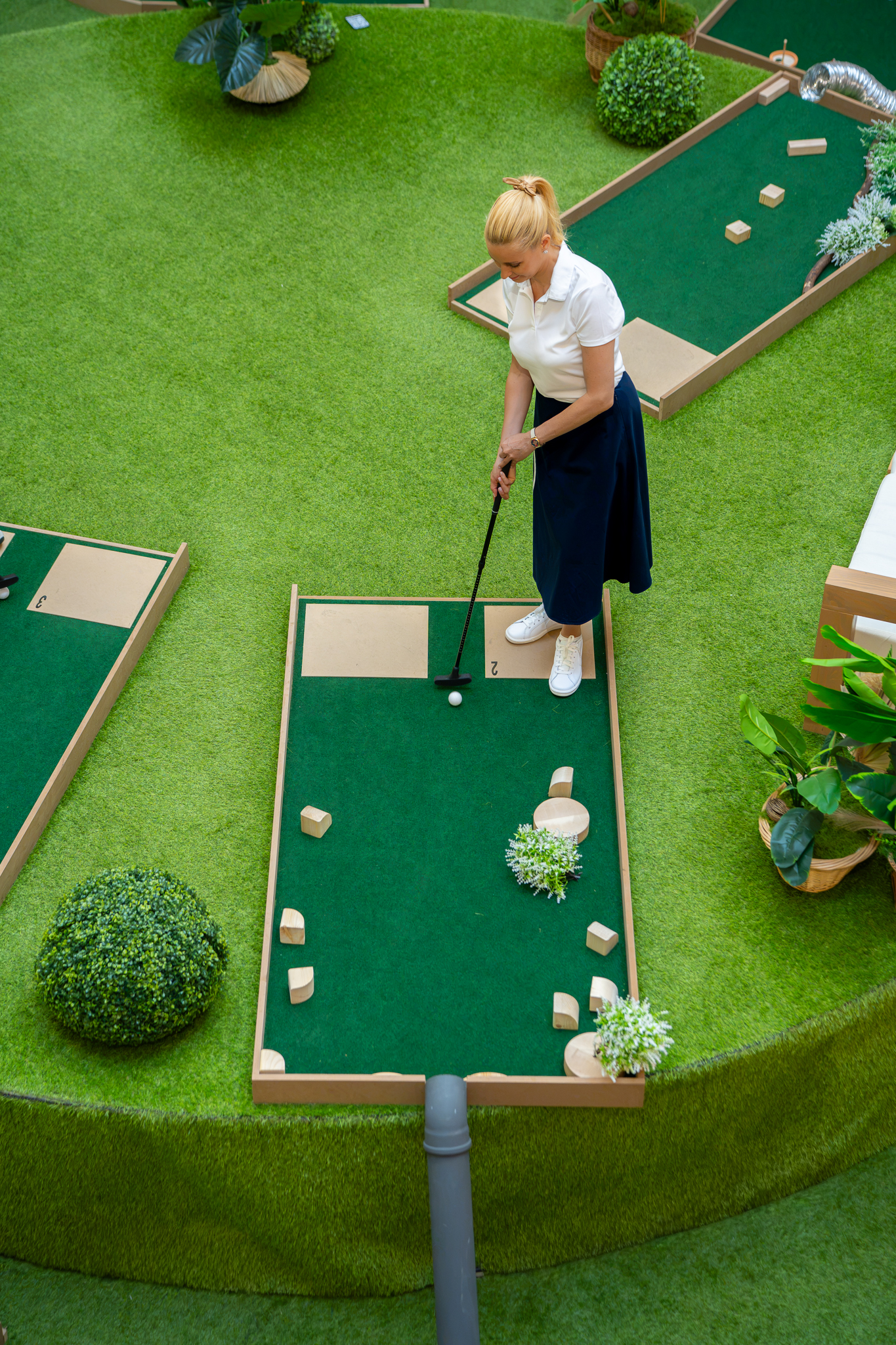 Tematikus minigolf pályabérlés, telepítés