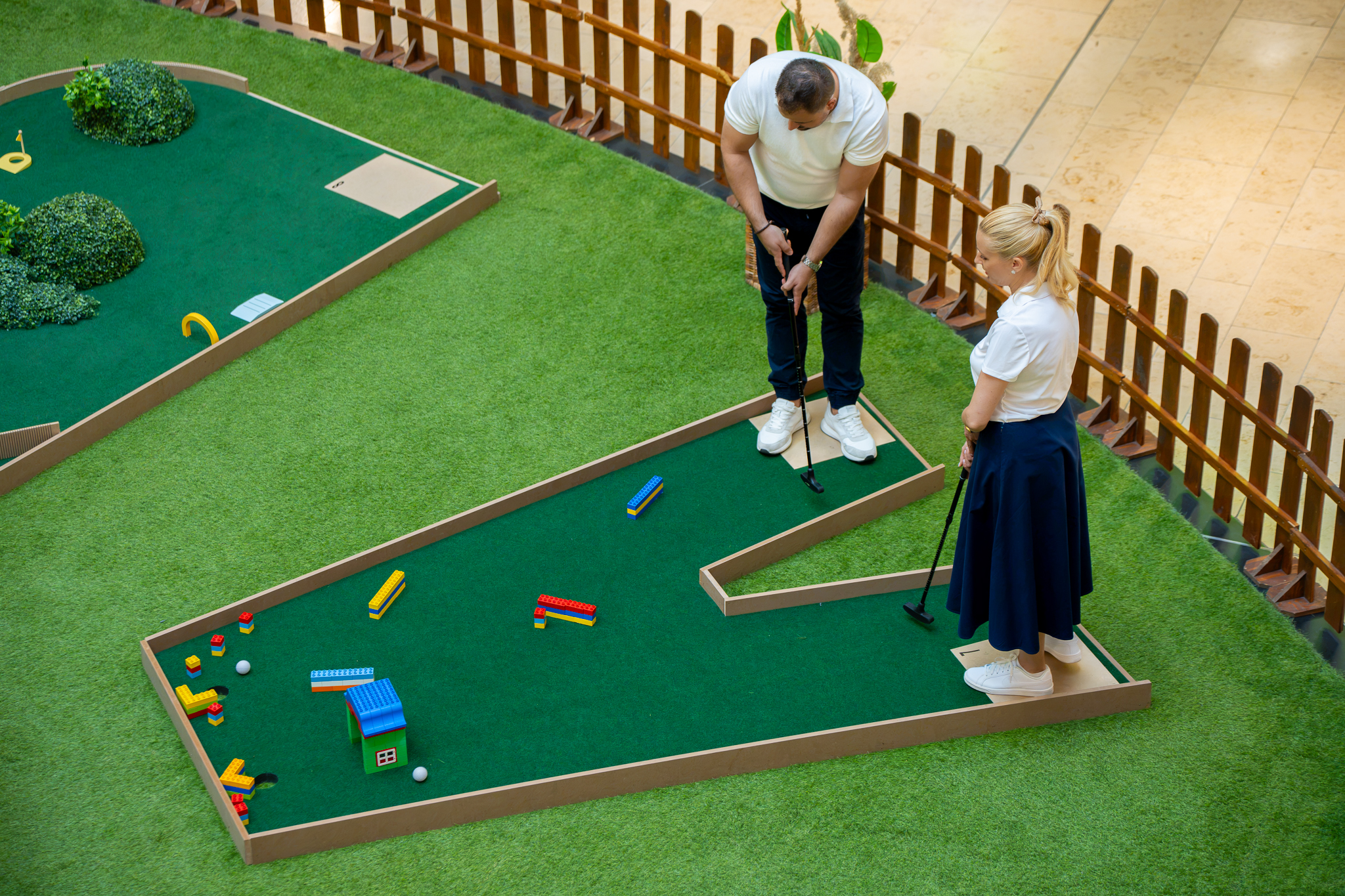 Tematikus minigolf pályabérlés, telepítés