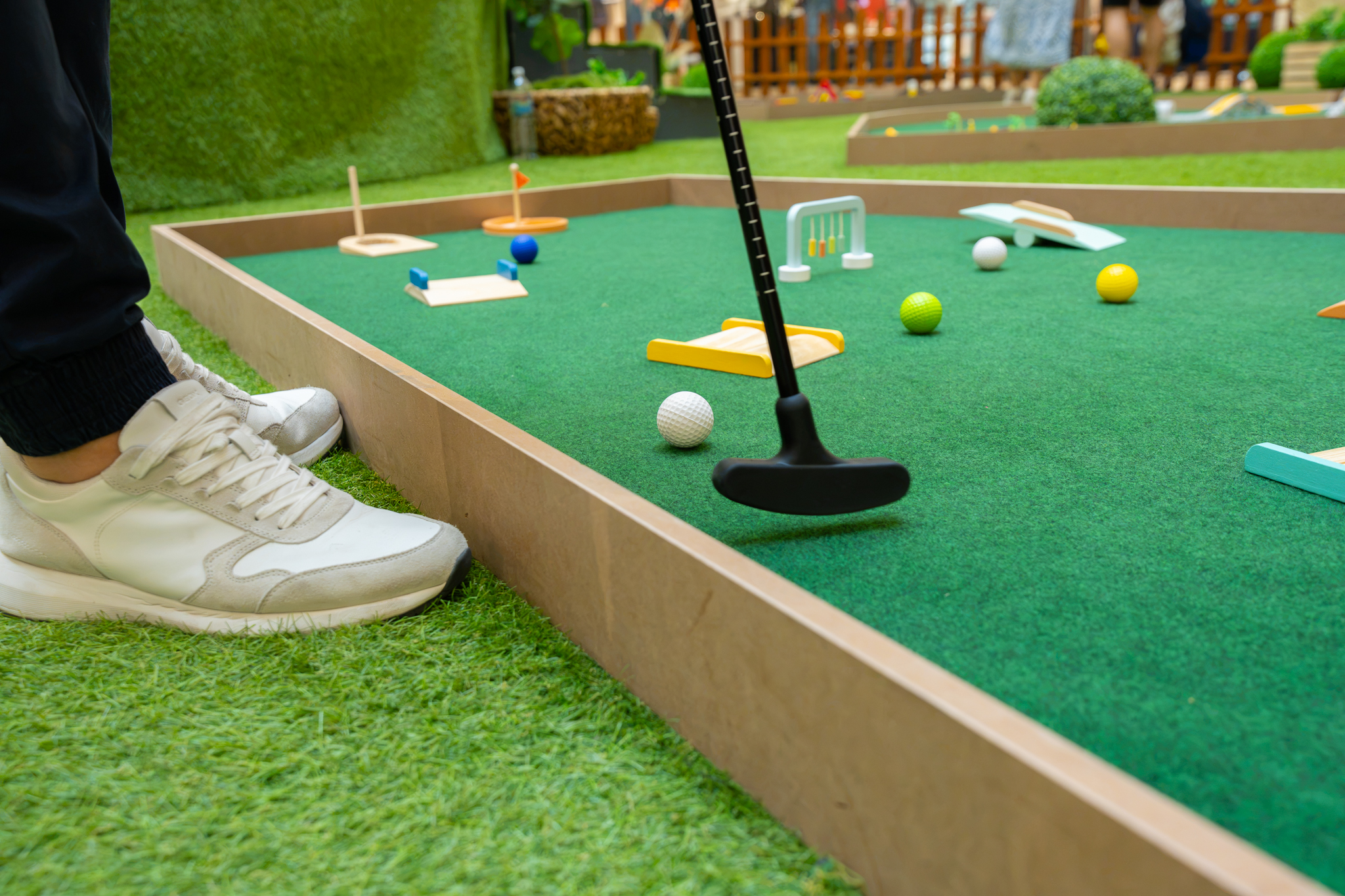 Tematikus minigolf pályabérlés, telepítés