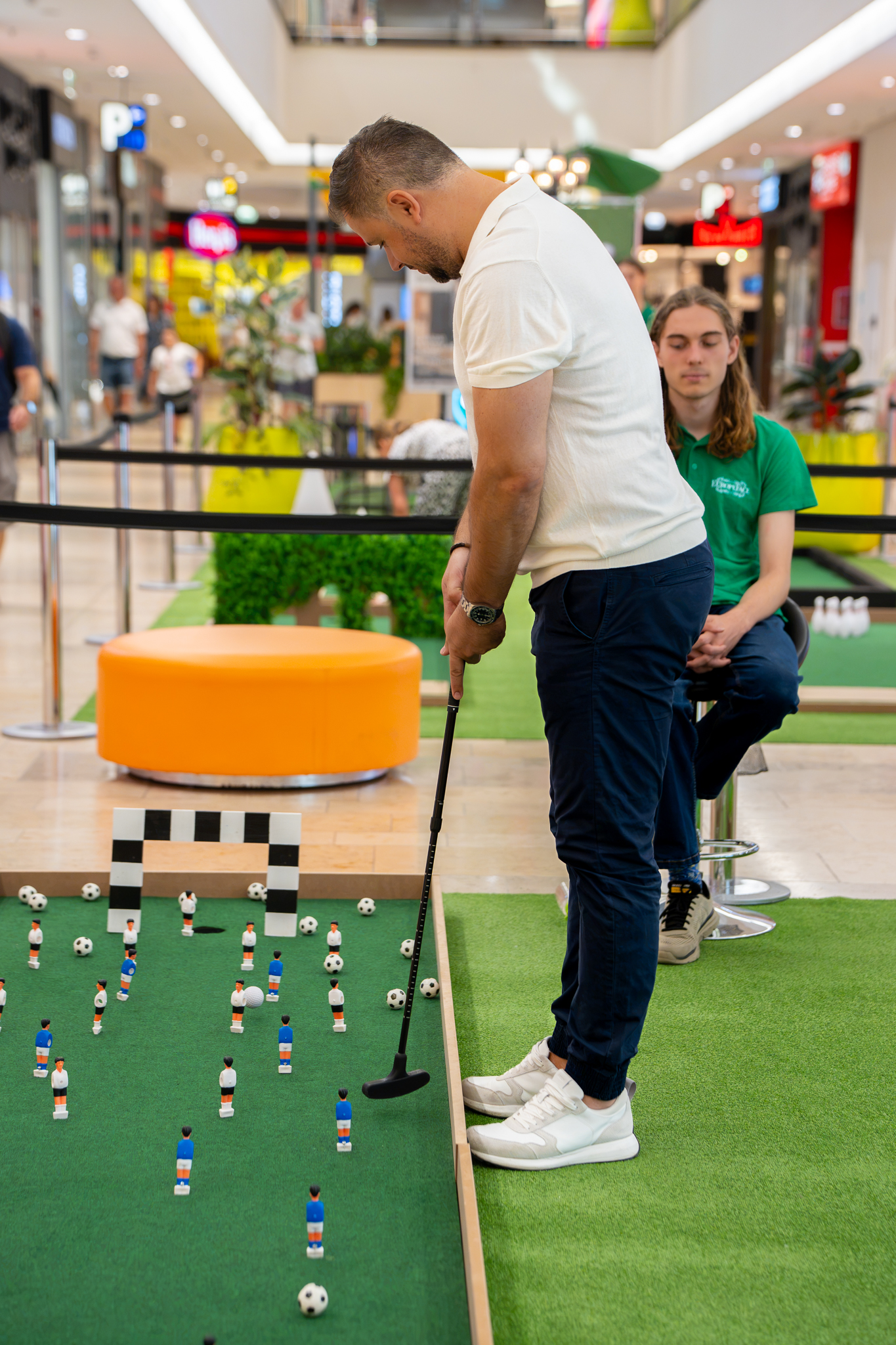 Tematikus minigolf pályabérlés, telepítés