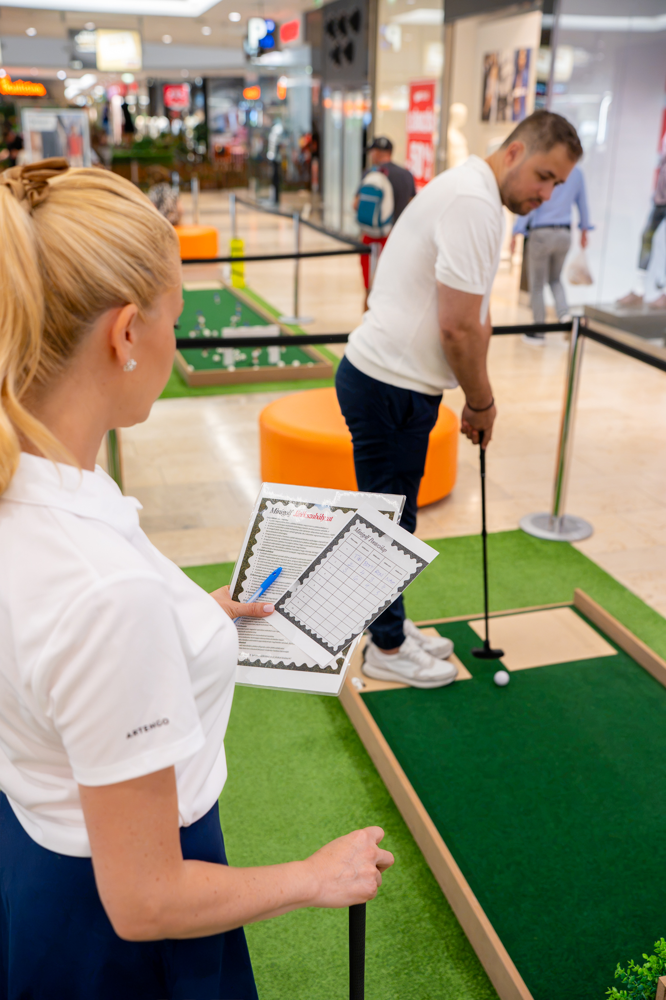Tematikus minigolf pályabérlés, telepítés